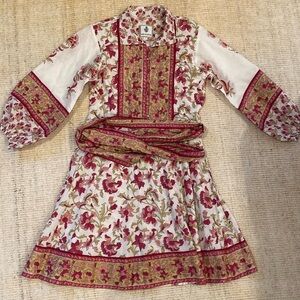 NWOT Sue Sartor Flounce Dress